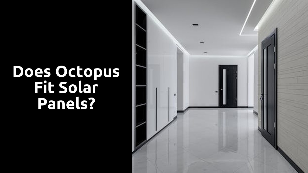 Does octopus fit solar panels?