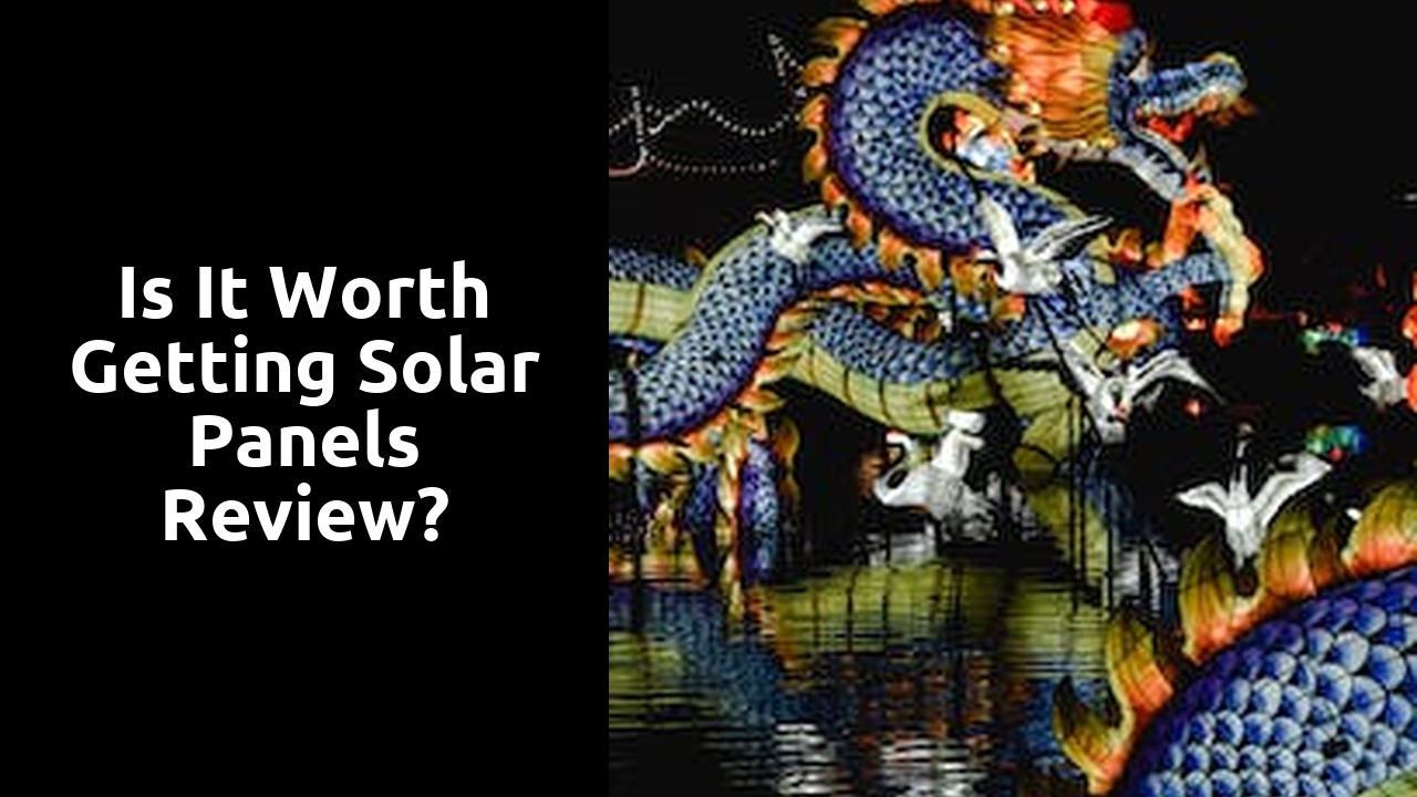 Is it worth getting solar panels review?